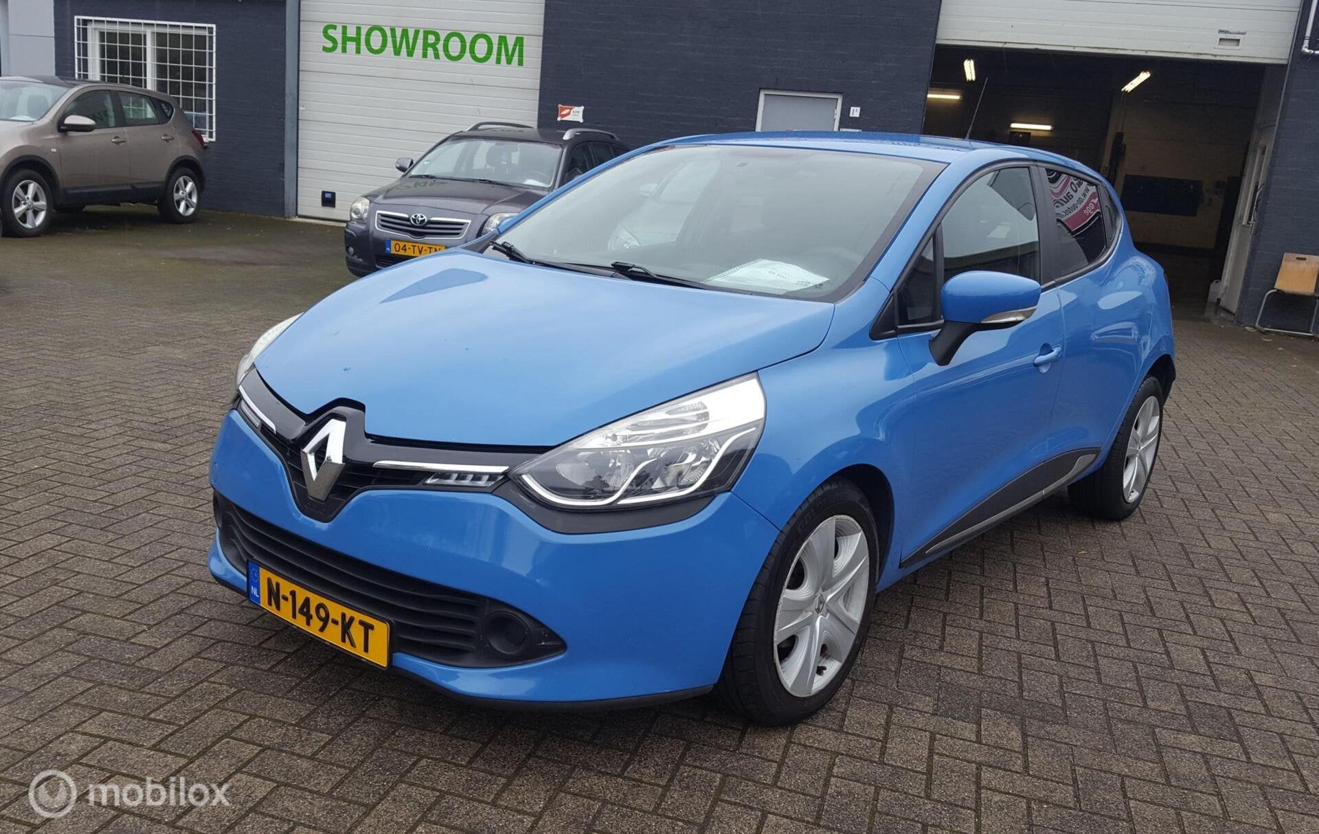 Renault Clio 1.2 Night & Day / Airco, Auto's, Voorwielaandrijving, Euro 5, Gebruikt, Blauw