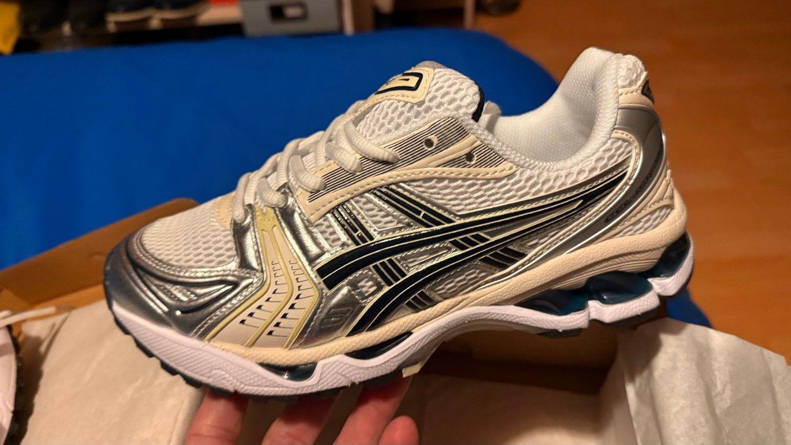 ASICS GEL-Kayano 14 Sneakers - Maat EU37, Ophalen, Nieuw, Wit, Sneakers of Gympen