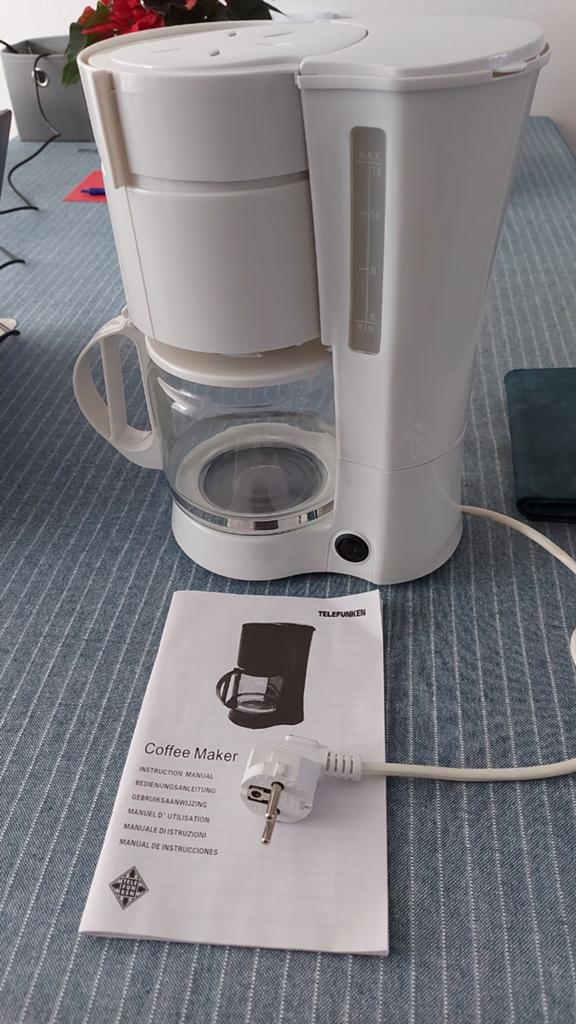 Nieuw koffiezetapparaat, 1 tot 2 liter, Ophalen, Nieuw