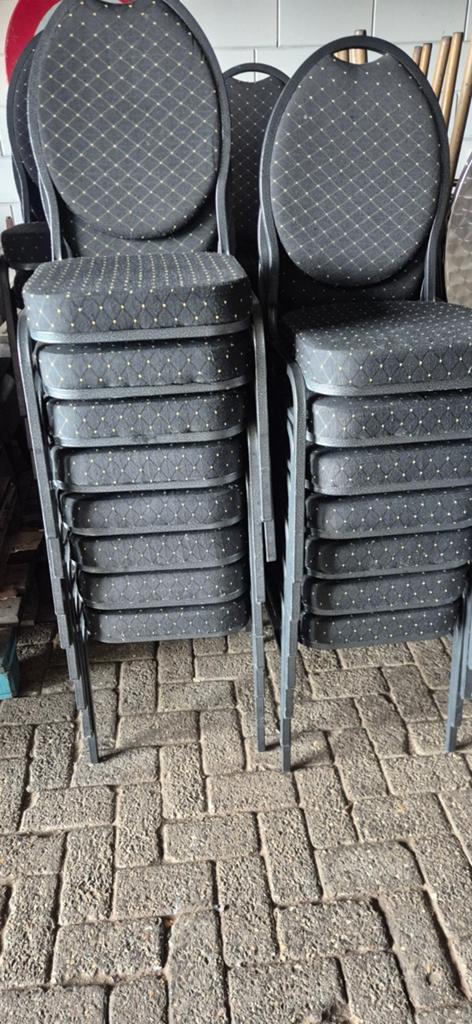 Stapelstoelen stackchairs, Huis en Inrichting, Stoelen, Ophalen, Gebruikt, Geen, Stof