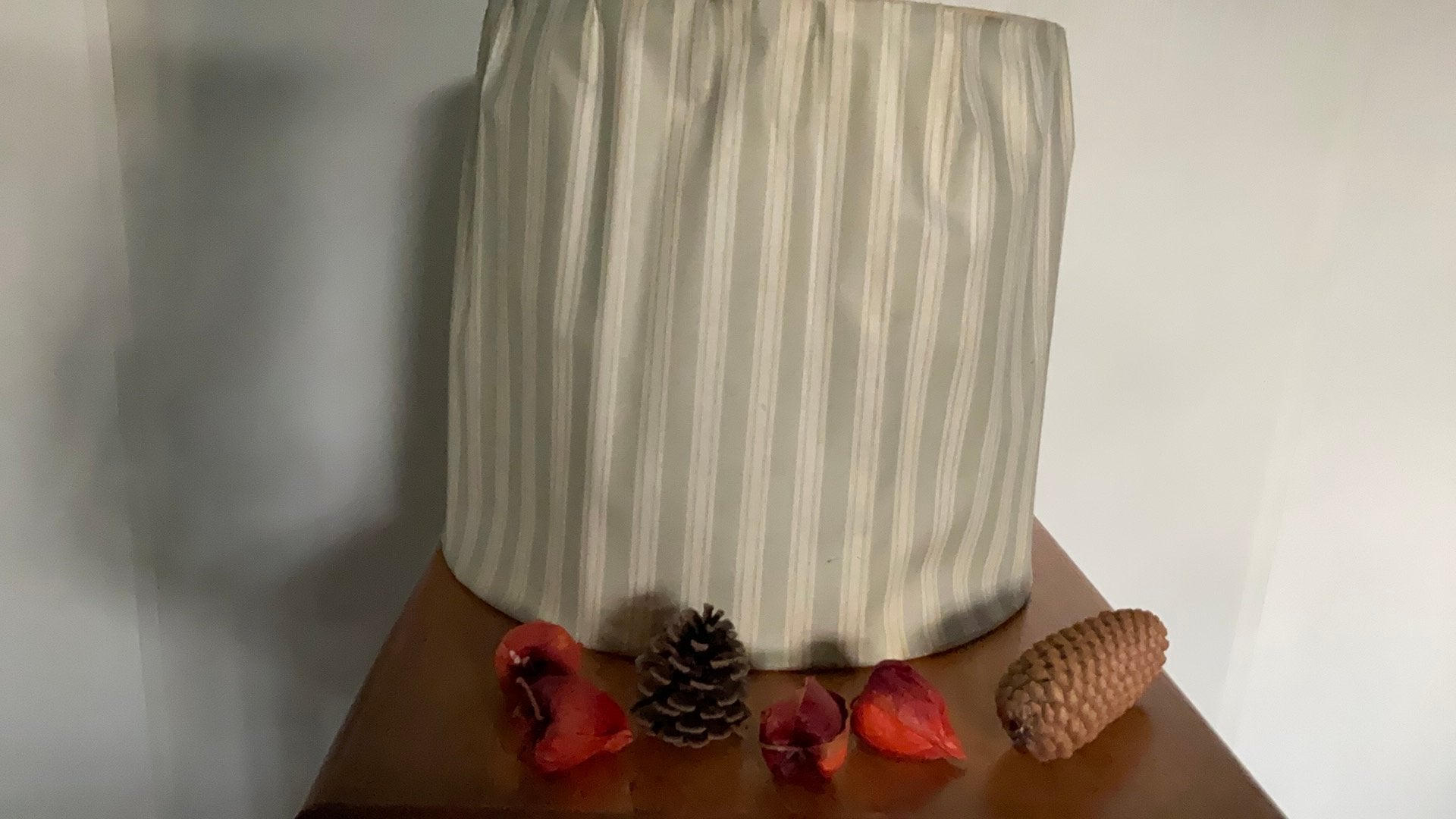 Vintage lampenkap te koop, is 30 cm doorsnede. J, Ophalen, Gebruikt, Meerkleurig, Rond