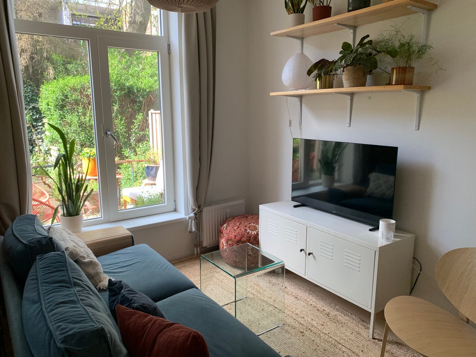 Lockerkast Ikea PS tvmeubel, Ophalen, Gebruikt, Minder dan 100 cm, Metaal