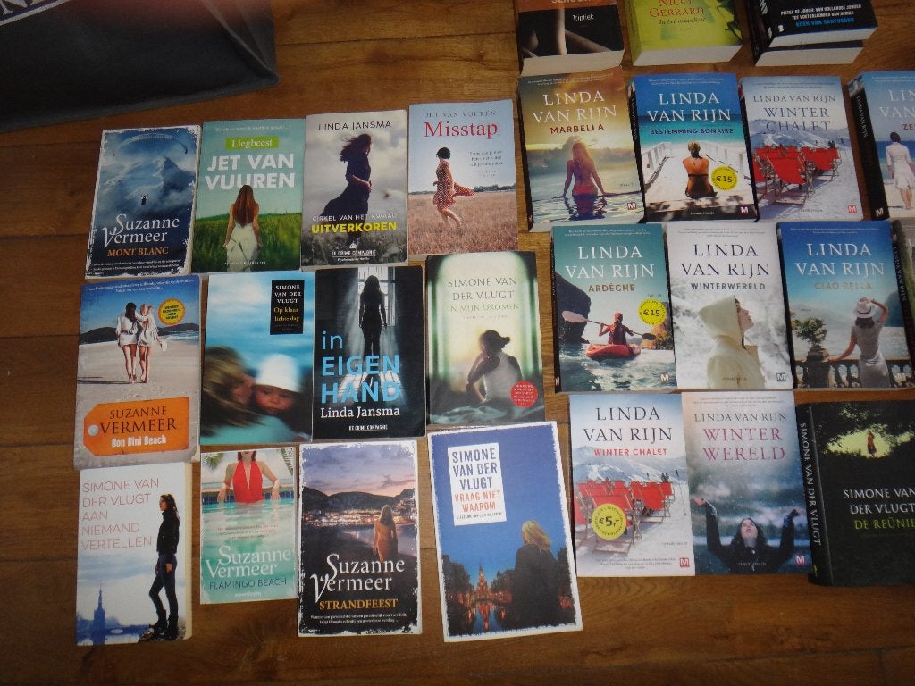 thriller boeken, Suzanne Vermeer, Linda van Rijn, Simone, Ophalen of Verzenden, Zo goed als nieuw, Suzanne Vermeer