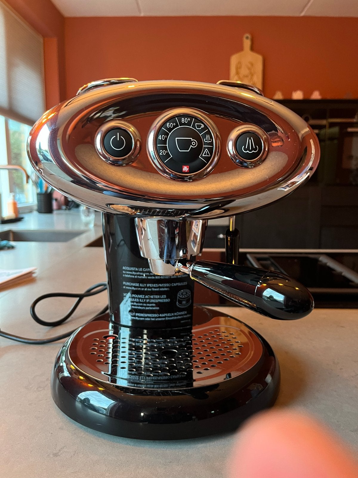 Illy Francis Francis X7.1 Iperespresso Espressomachine, Stoompijpje, Koffiepads en cups, Espresso apparaat, Ophalen of Verzenden