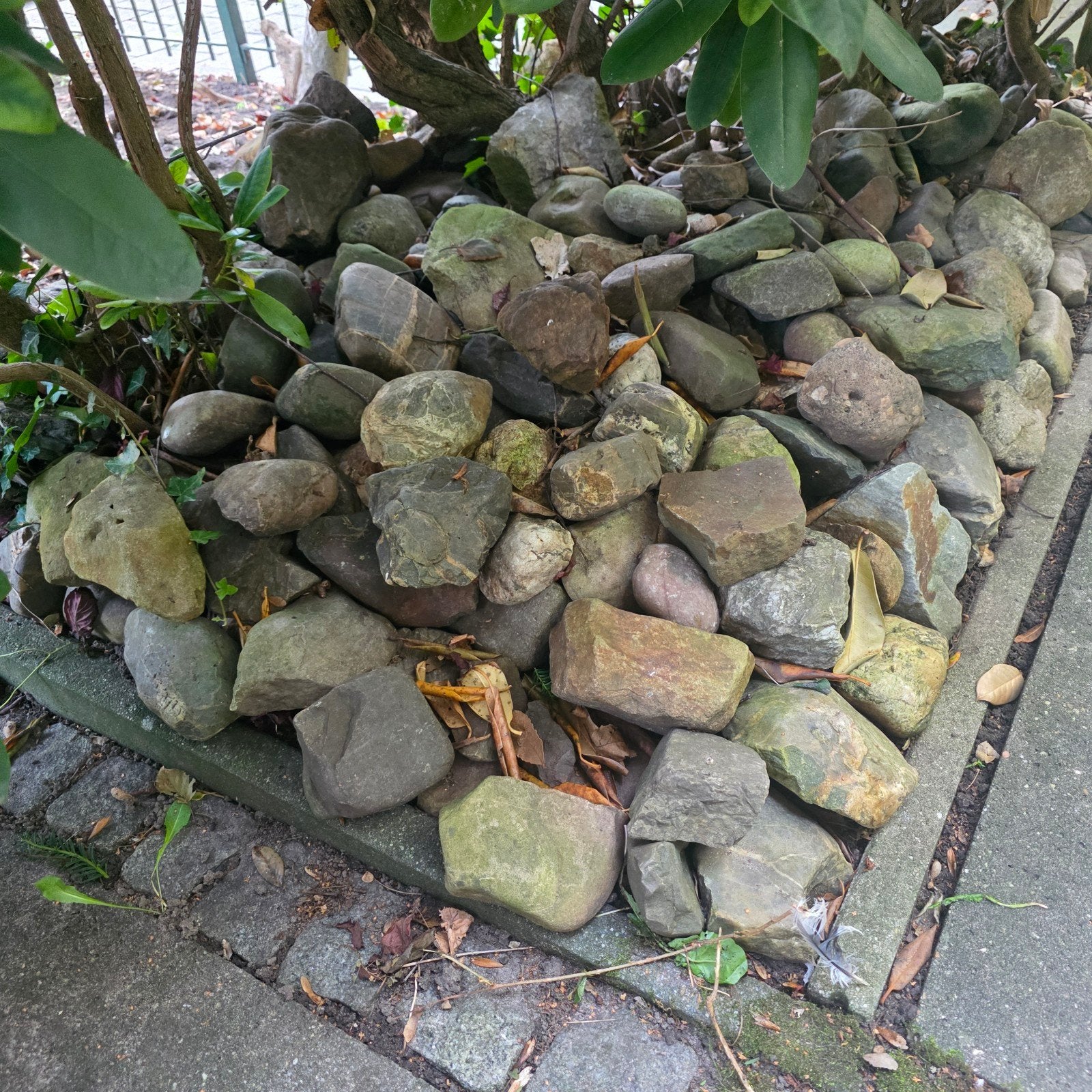 Diverse sierkeien en rotsen voor tuin of decoratie, Ophalen, Gebruikt, Multi, Kei