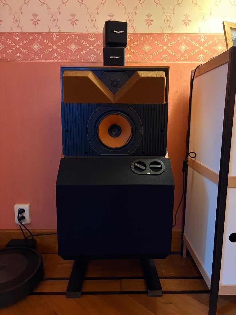 B&W DM6 luidsprekers (paar), Ophalen, Gebruikt, 60 tot 120 watt, Bowers & Wilkins (B&W)