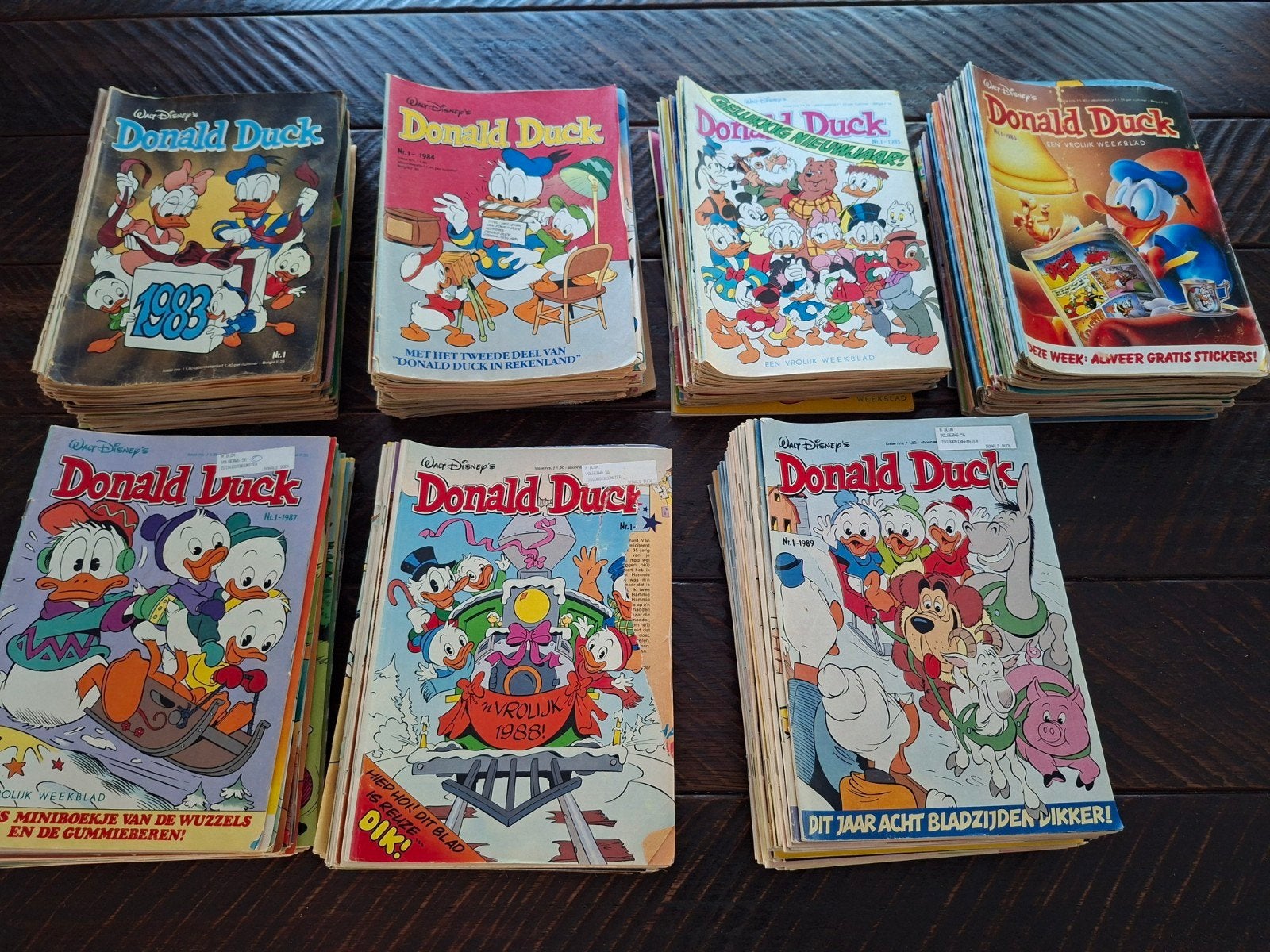 Donald Duck, weekblad, 1983 t/m 1989., Boeken, Ophalen of Verzenden, Gelezen, Overige typen