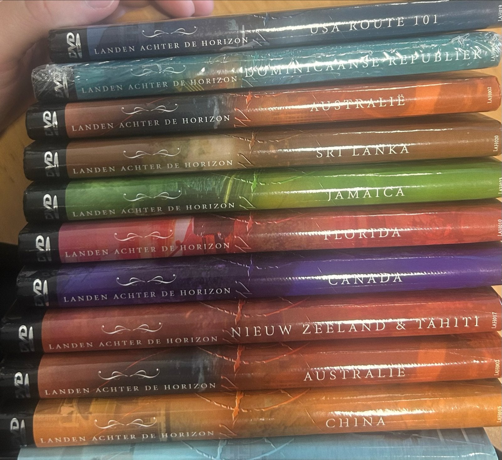 Landen Achter de Horizon DVD's - Reisdocumentaires, Alle leeftijden, Ophalen of Verzenden, Nieuw in verpakking, Inclusief doosje