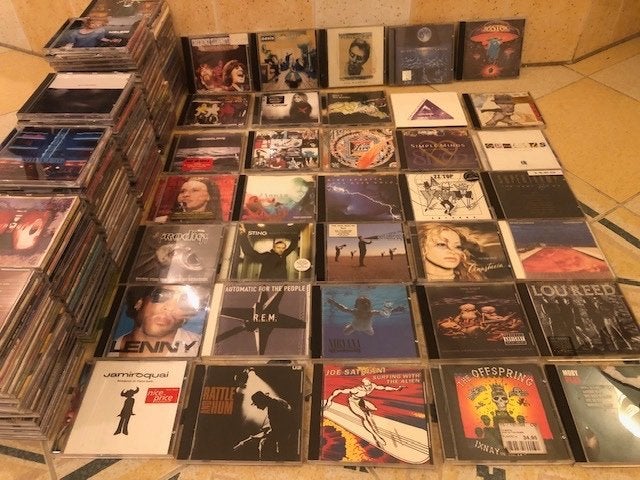 verzameling 160 cd's, Ophalen of Verzenden, Rock