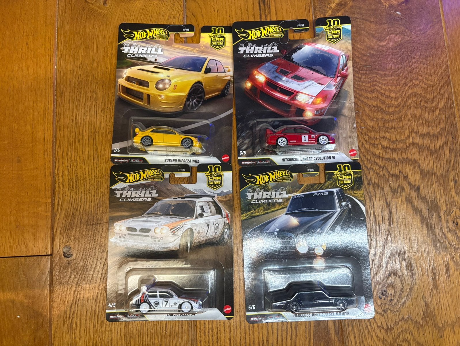 Hot Wheels Premium Thrill Climbers 4/5, Hobby en Vrije tijd, Ophalen of Verzenden, Nieuw, Auto