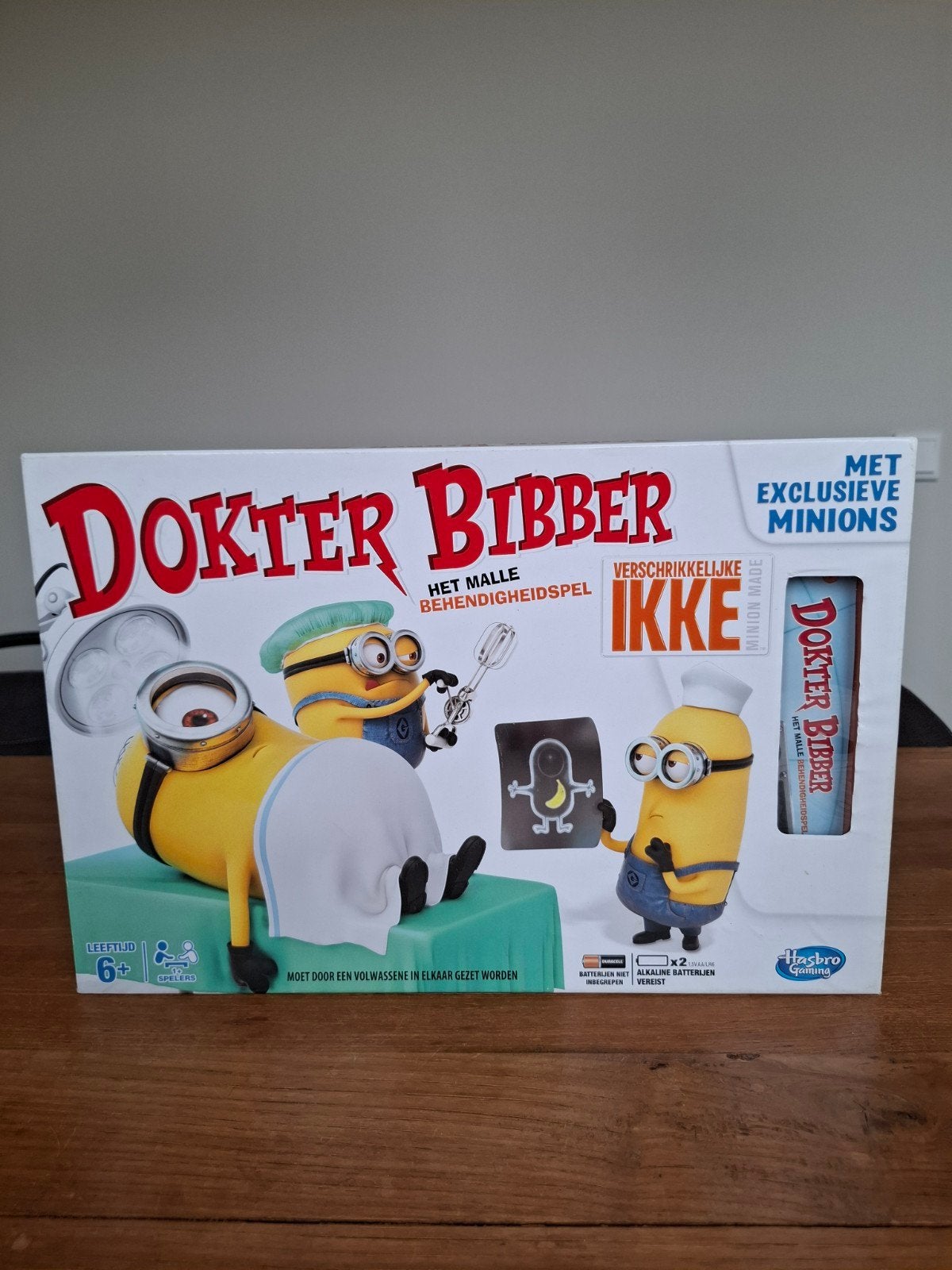 Dokter Bibber: Het Malle Behendigheidsspel met Minions, Een of twee spelers, Ophalen of Verzenden, Zo goed als nieuw, Hasbro