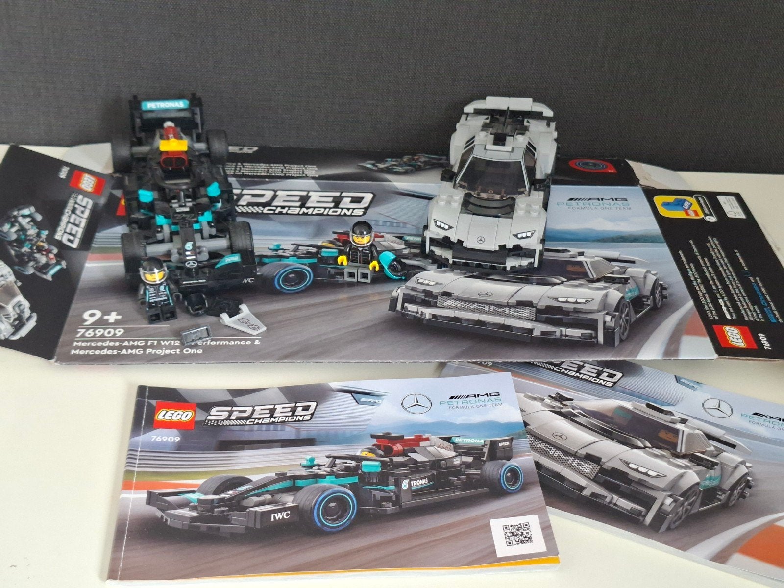 Lego Speed 76909 Mercedes, Gebruikt, Lego, Compleet, Complete set