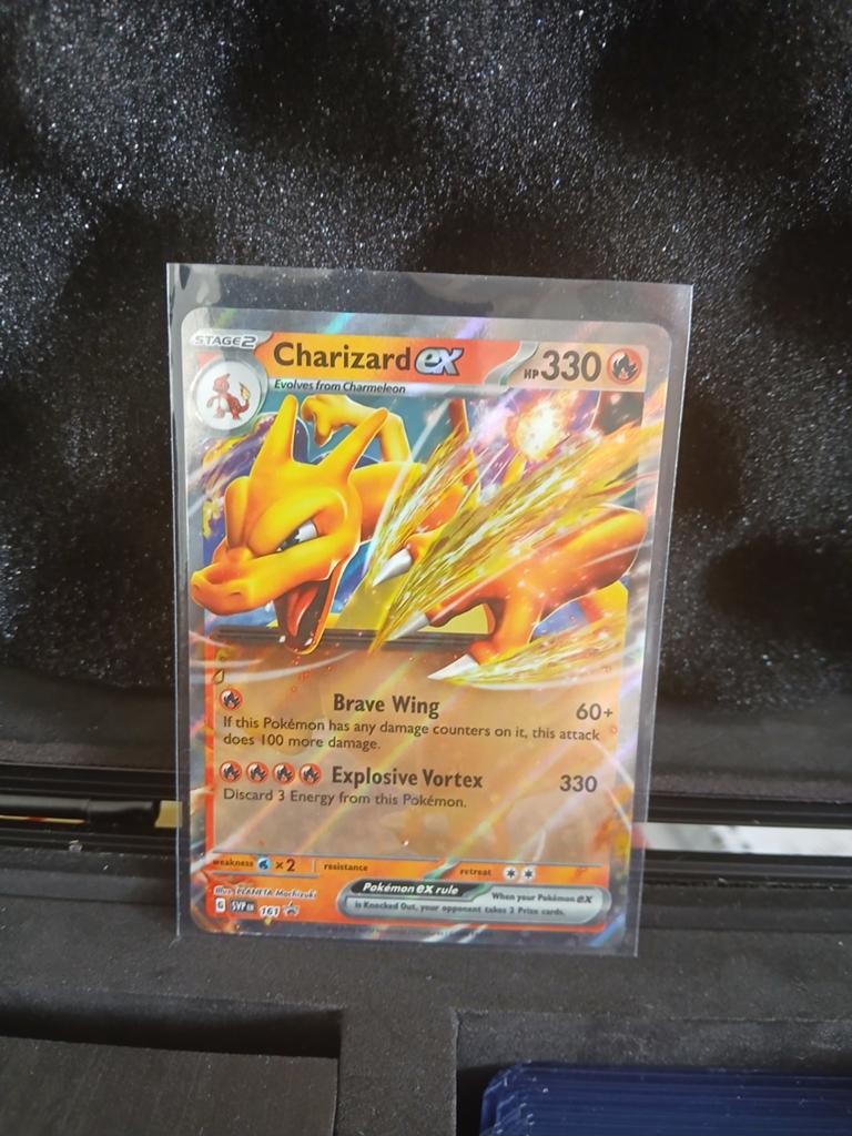 Charizard ex promo kaart -Pokémon kaart, Hobby en Vrije tijd, Verzamelkaartspellen | Pokémon, Ophalen, Zo goed als nieuw, Losse kaart
