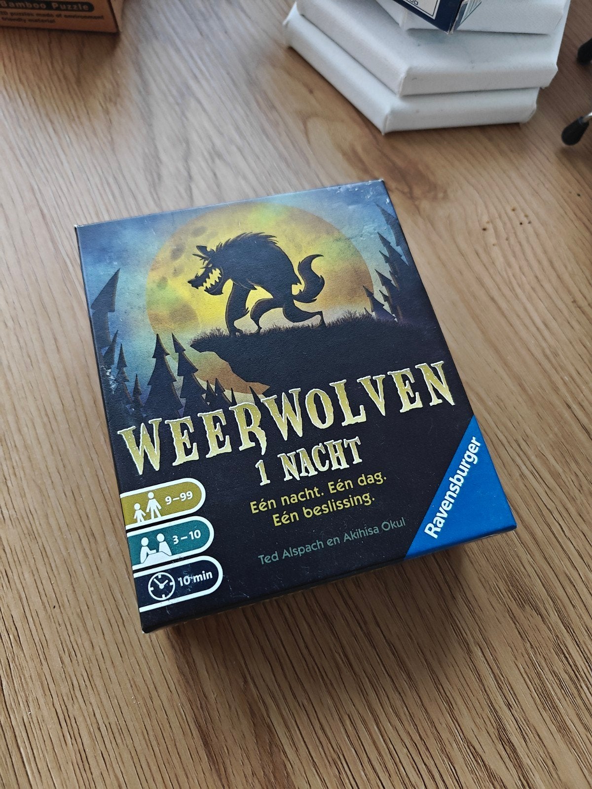 Weerwolven 1 Nacht - Nooit geopend, Vijf spelers of meer, Ophalen of Verzenden, Nieuw, Ravensburger