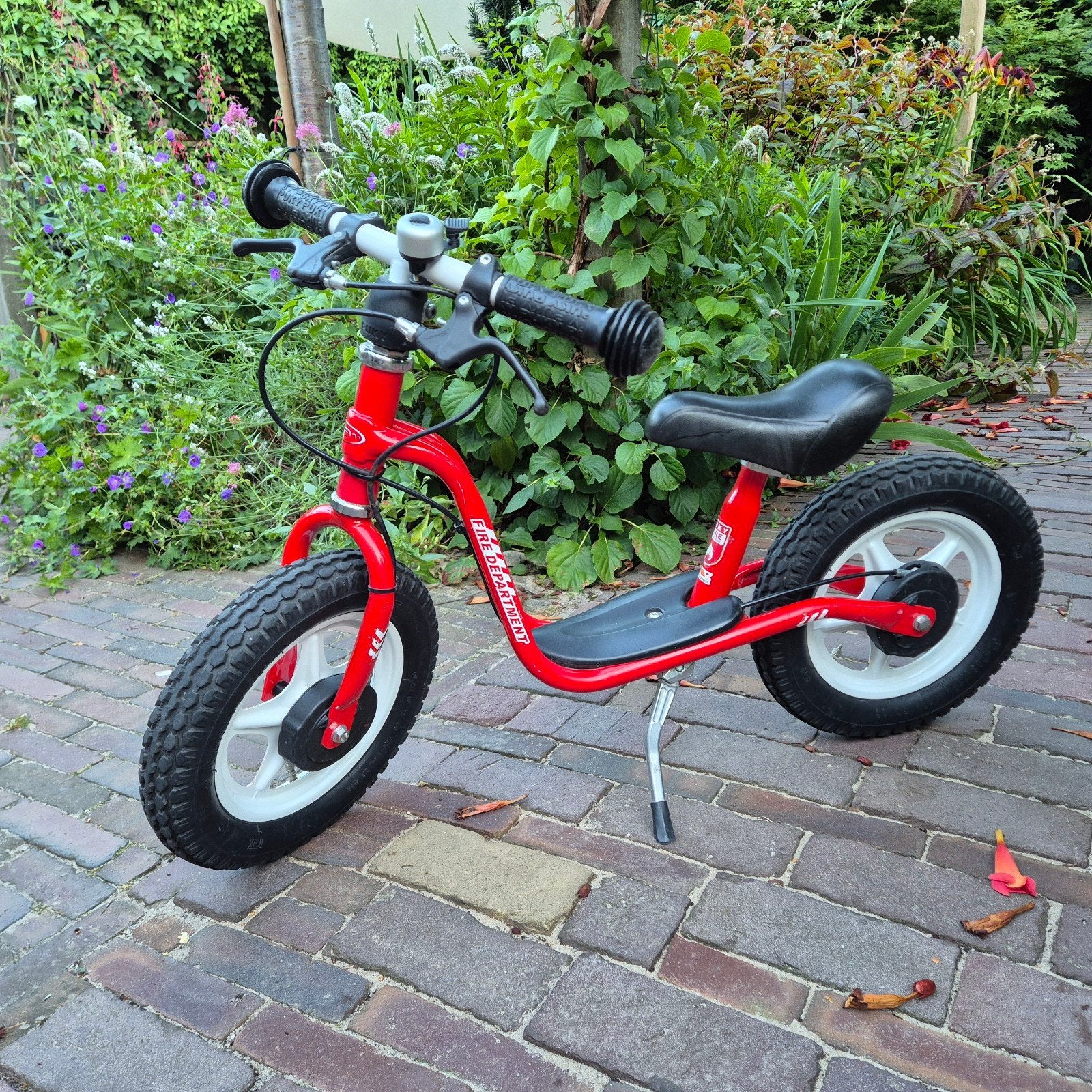 Prachtige Puky loopfiets met dikke banden Brandweer editie, Kinderen en Baby's, Speelgoed | Buiten | Voertuigen en Loopfietsen
