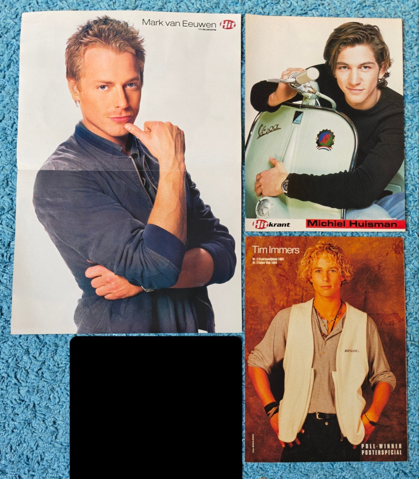 GTST acteurs posters hitkrant, Verzamelen, Rechthoekig Staand, Nieuw, Ophalen of Verzenden, A1 t/m A3