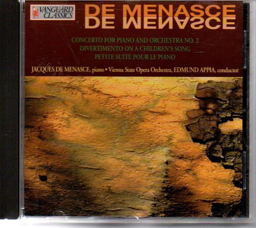 de Menace: Pianoconcert, Petite Suite, Divertimento, Ophalen of Verzenden, Romantiek, Zo goed als nieuw, Orkest of Ballet