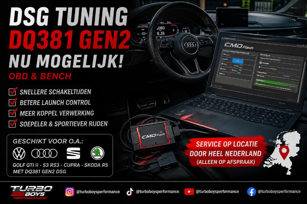 DSG Tuning DQ381 GEN2 | GTI R RS3 S3 Op Locatie NL, Ophalen