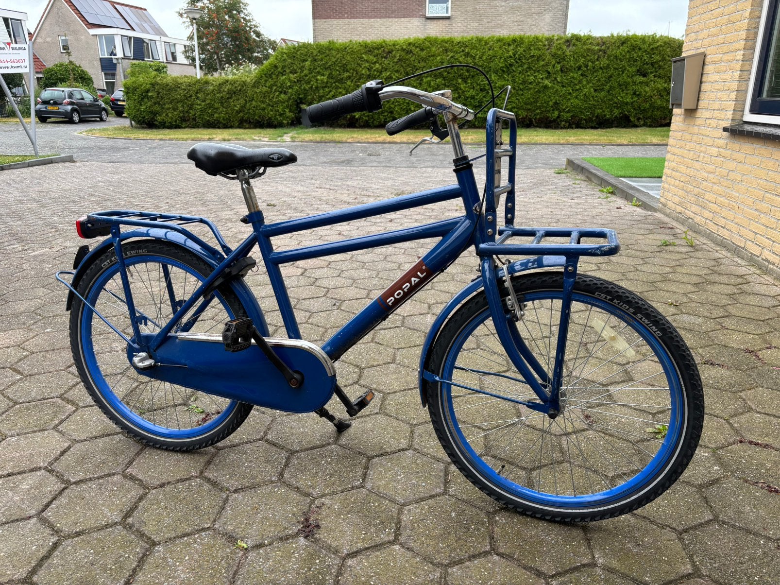 Popal jongensfiets 24inch, Ophalen, Terugtraprem, Versnellingen, Gebruikt