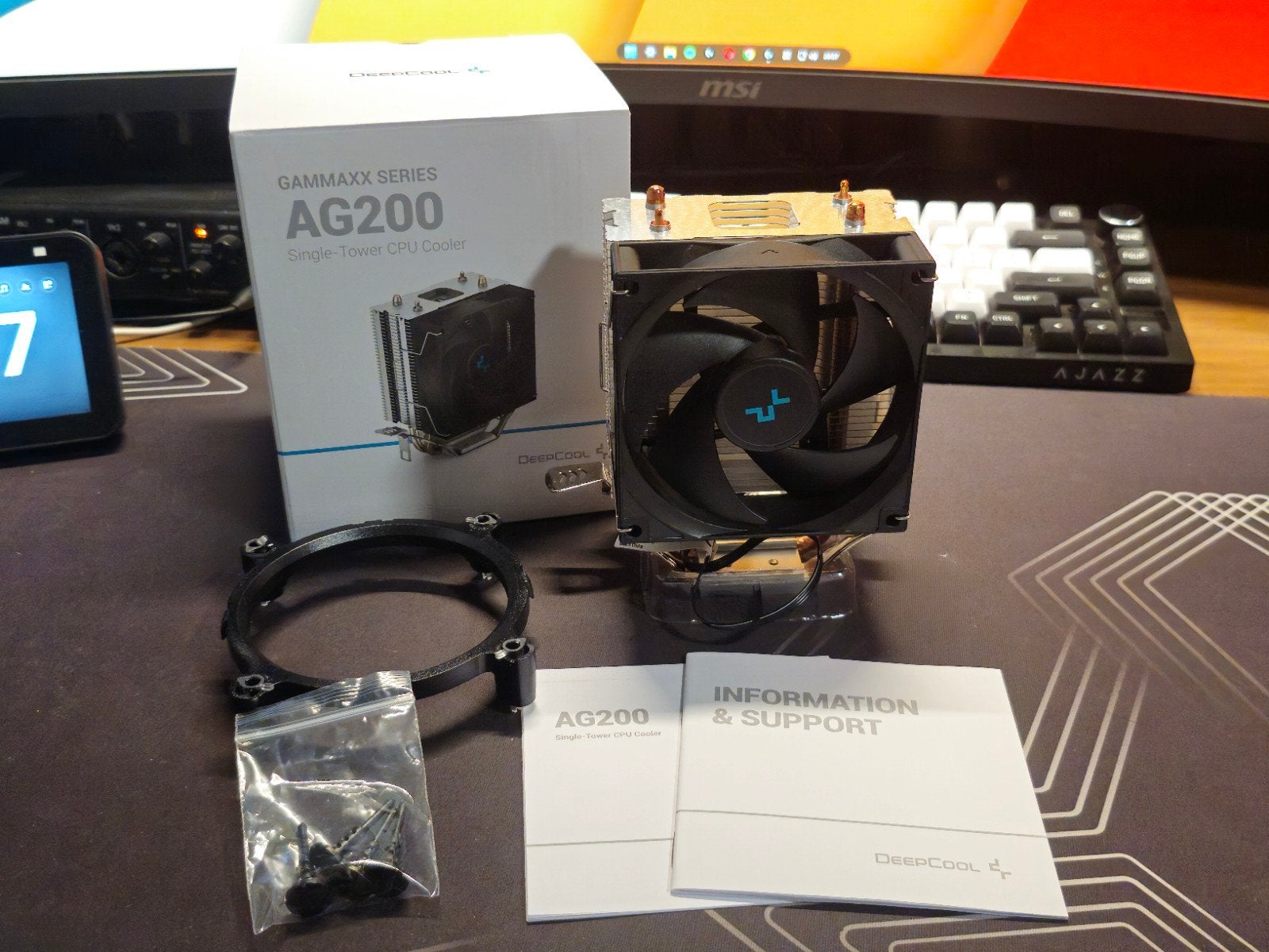 DeepCool AG200 Processor koeler nieuw in doos, Computers en Software, Ophalen of Verzenden, Nieuw, Luchtkoeling