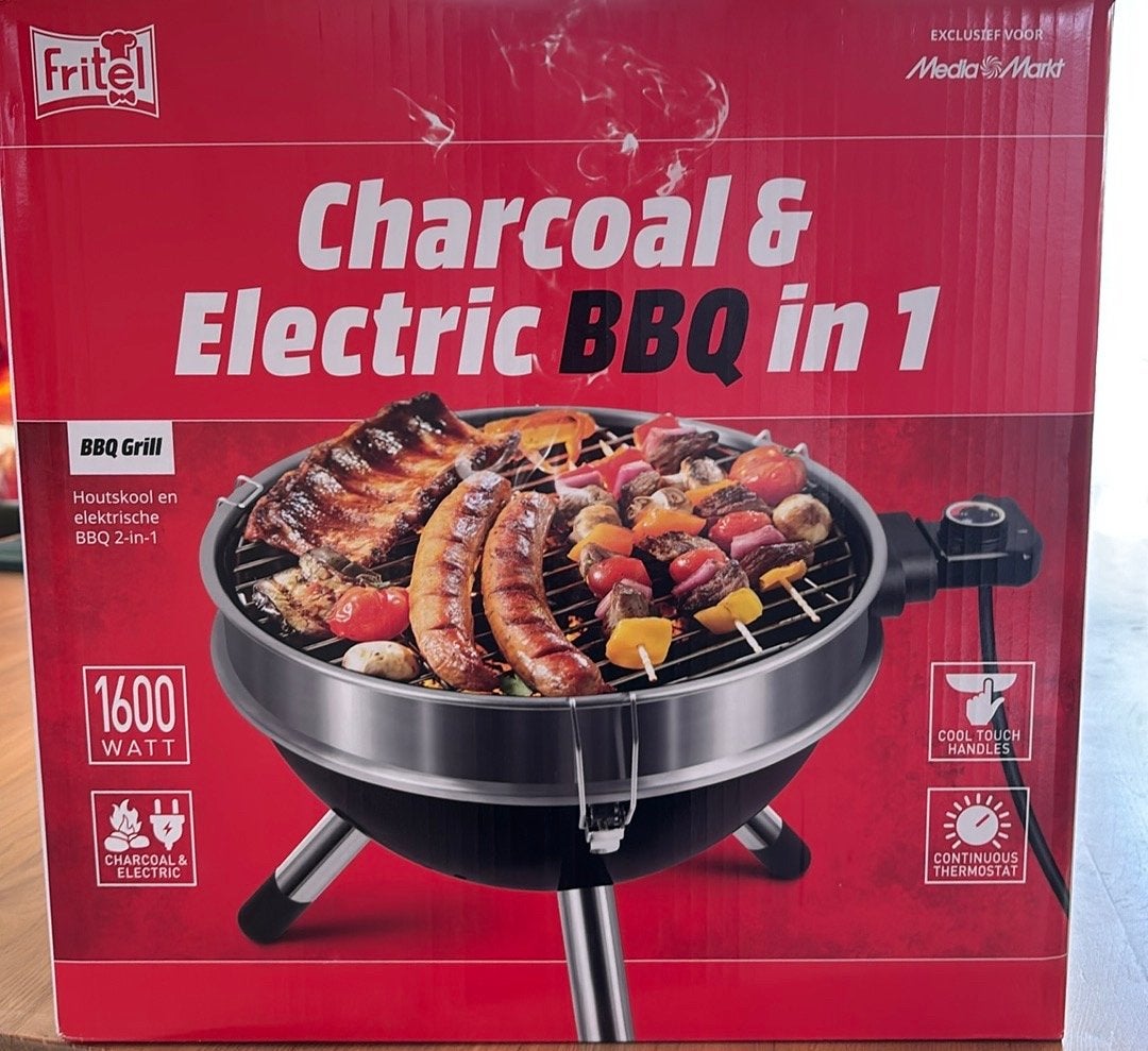 Nieuw (ongebruikt) in doos Fritel BBQ 2-in-1 A501, Ophalen of Verzenden, Nieuw