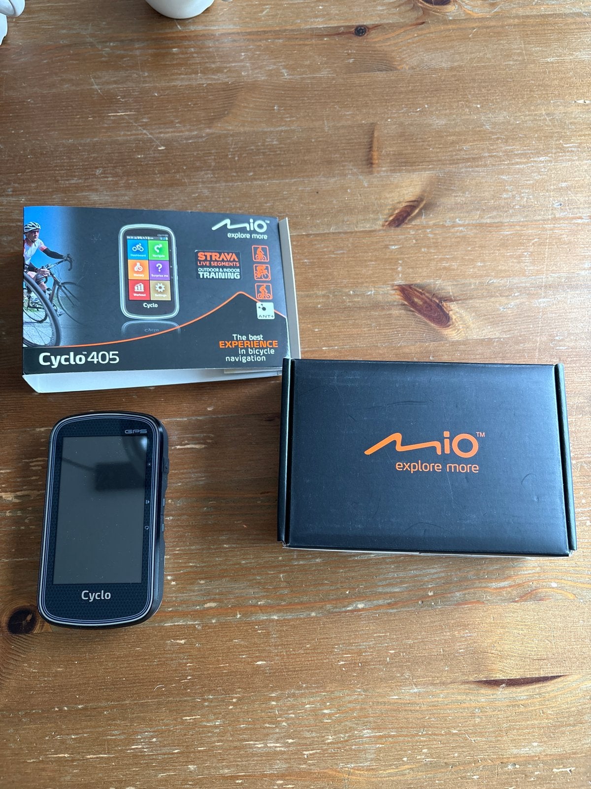 Mio Cyclo 405 GPS Fietscomputer - Zo goed als nieuw, Ophalen, GPS, Zo goed als nieuw
