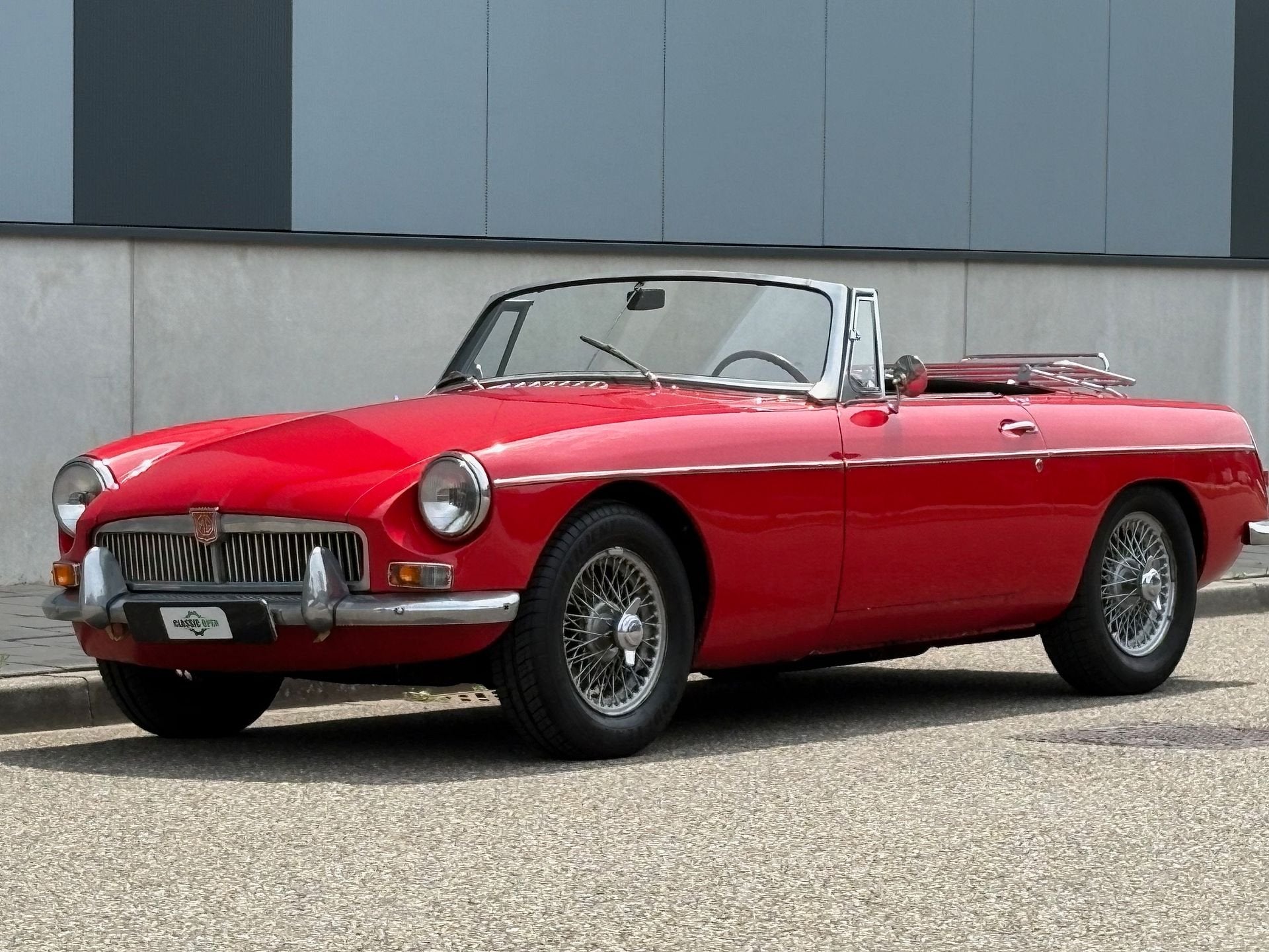 MG MGB, Auto's, Lederen bekleding, B, Zwart, Cabriolet