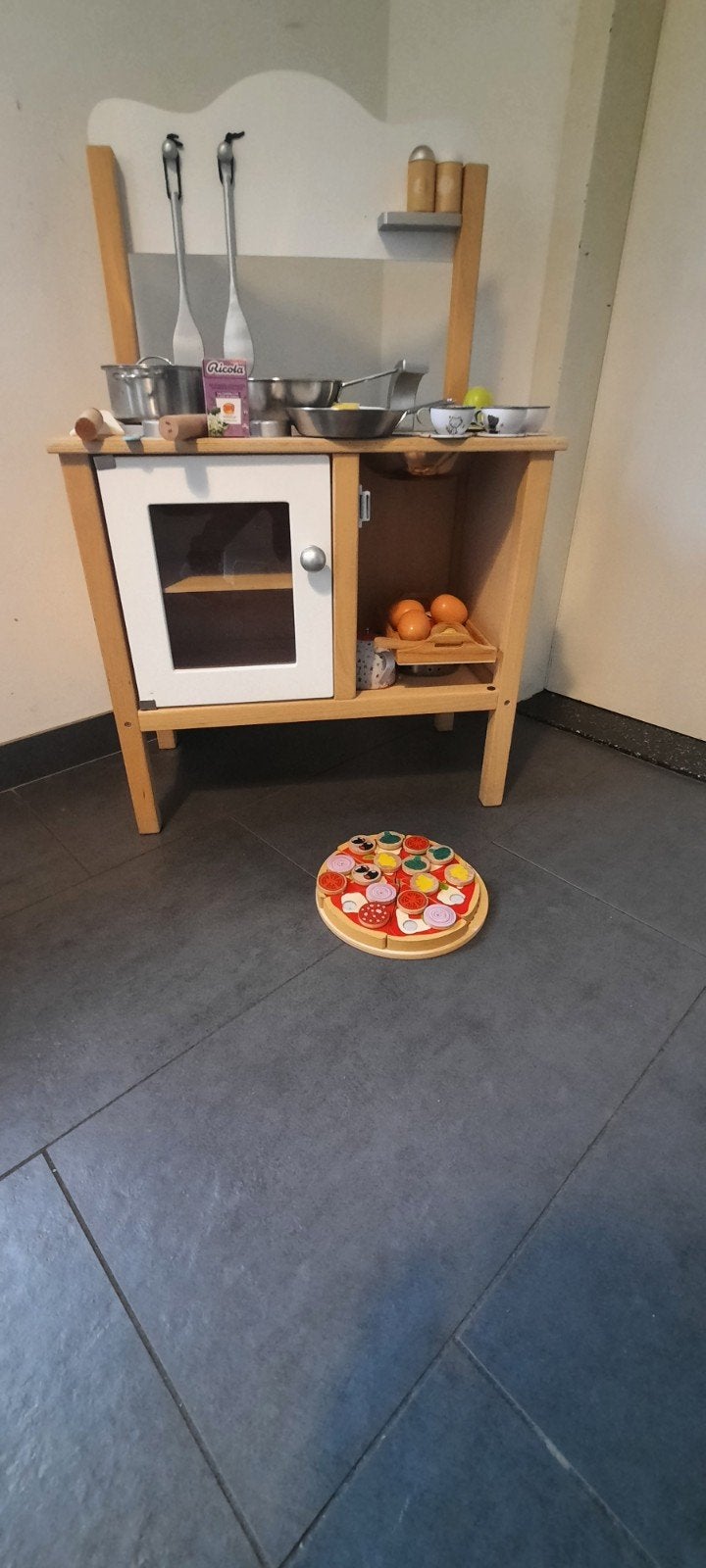 Ikea speelkeukentje met accessoires, Ophalen, Gebruikt, Hout, Speelkeuken