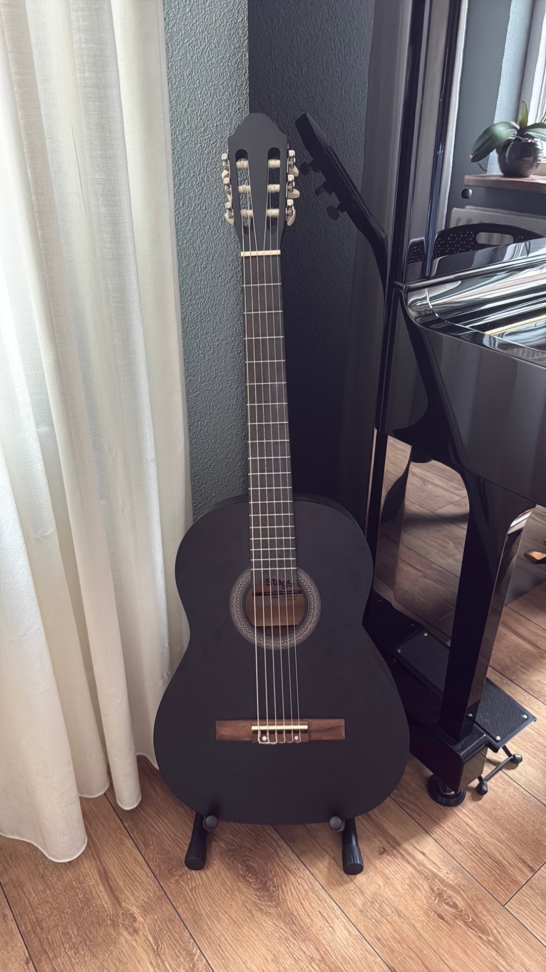 Stagg akoestische gitaar 4x4, nieuwstaat, Ophalen, Nieuw, Klassieke of Spaanse gitaar