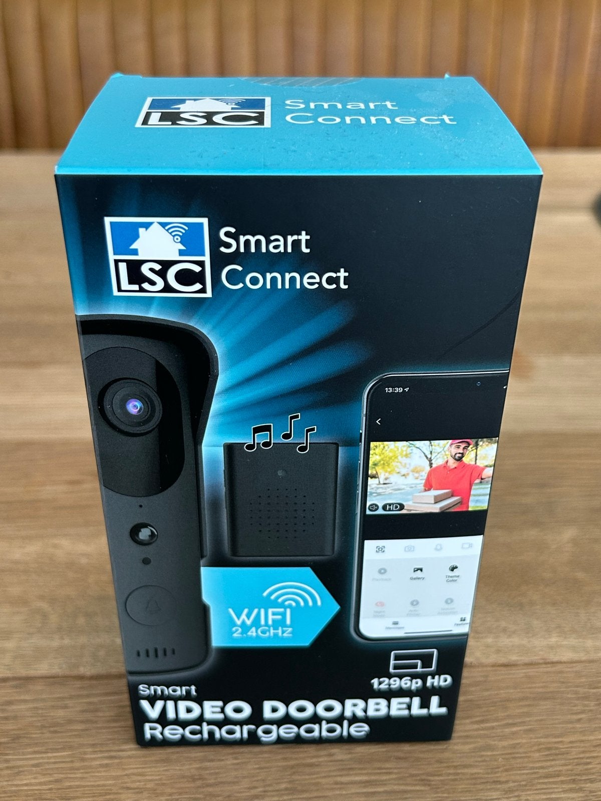 LSC Smart Connect Video Deurbel Oplaadbaar - Nieuw in doos, Ophalen of Verzenden, Ingebouwde camera, Nieuw, Draadloos