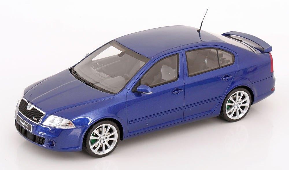 OttoMobile 1:18 Skoda Octavia RS 2006 blauw metallic nieuw, Ophalen of Verzenden, Nieuw, Auto, OttOMobile