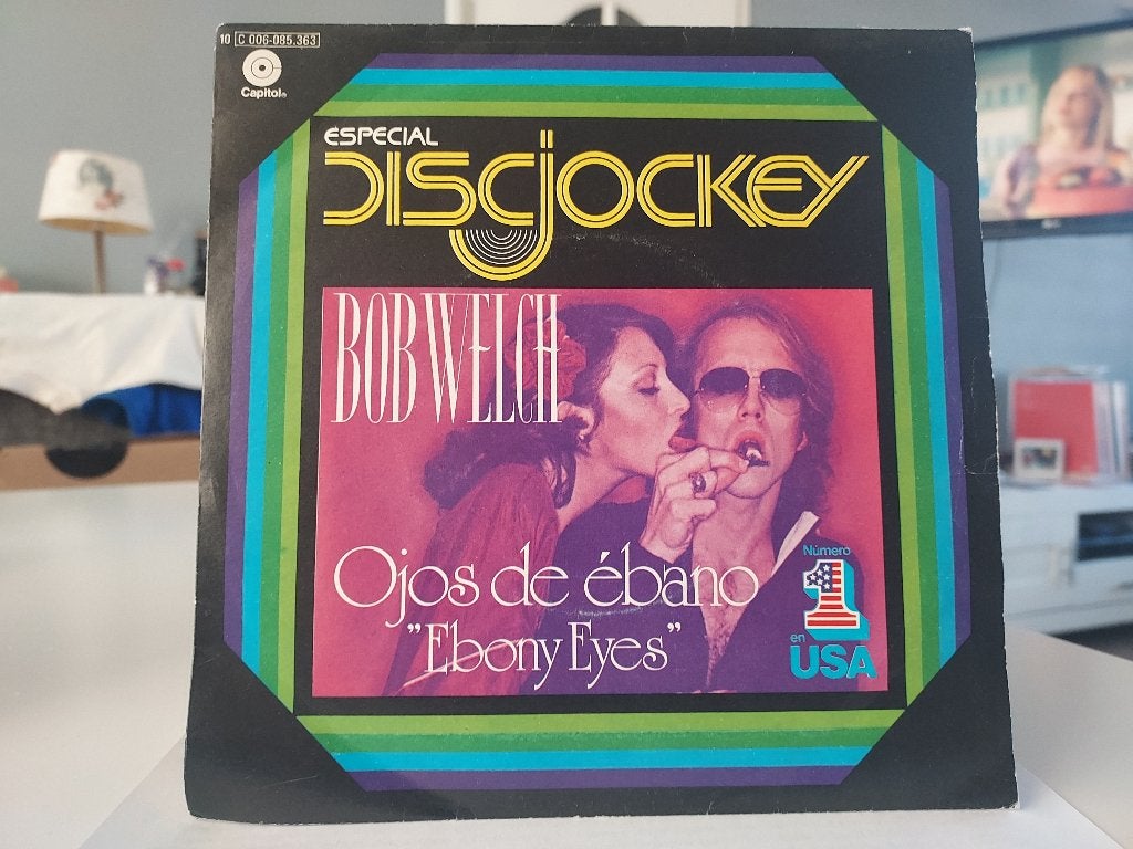 7" Single Bob Welch - Ebony Eyes / Easy To Fall, Gebruikt, Verzenden, 7 inch, Pop