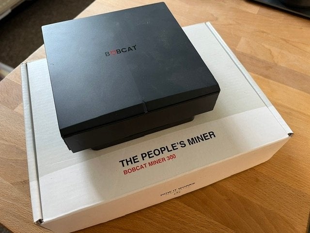 Bobcat 300 miner, Ophalen of Verzenden, Gebruikt