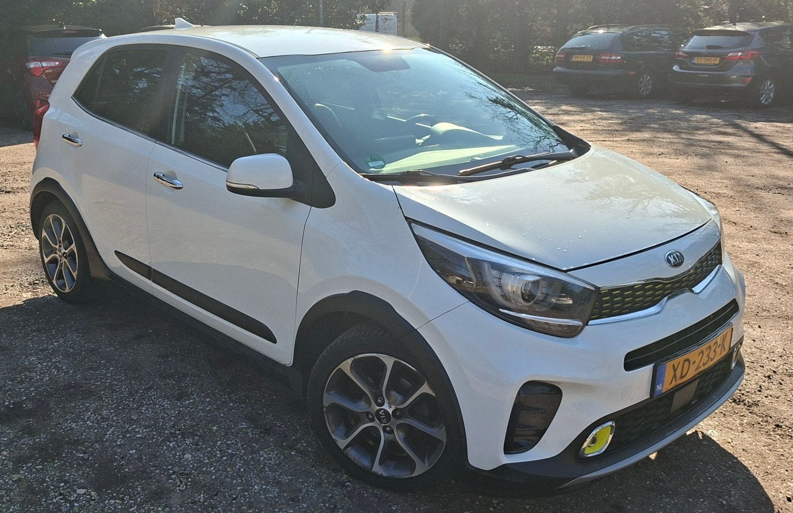 Kia Picanto 1.0 T-gdi 99 PK 5D 2018 Wit, Voorwielaandrijving, 31 €/maand, 920 kg, Wit