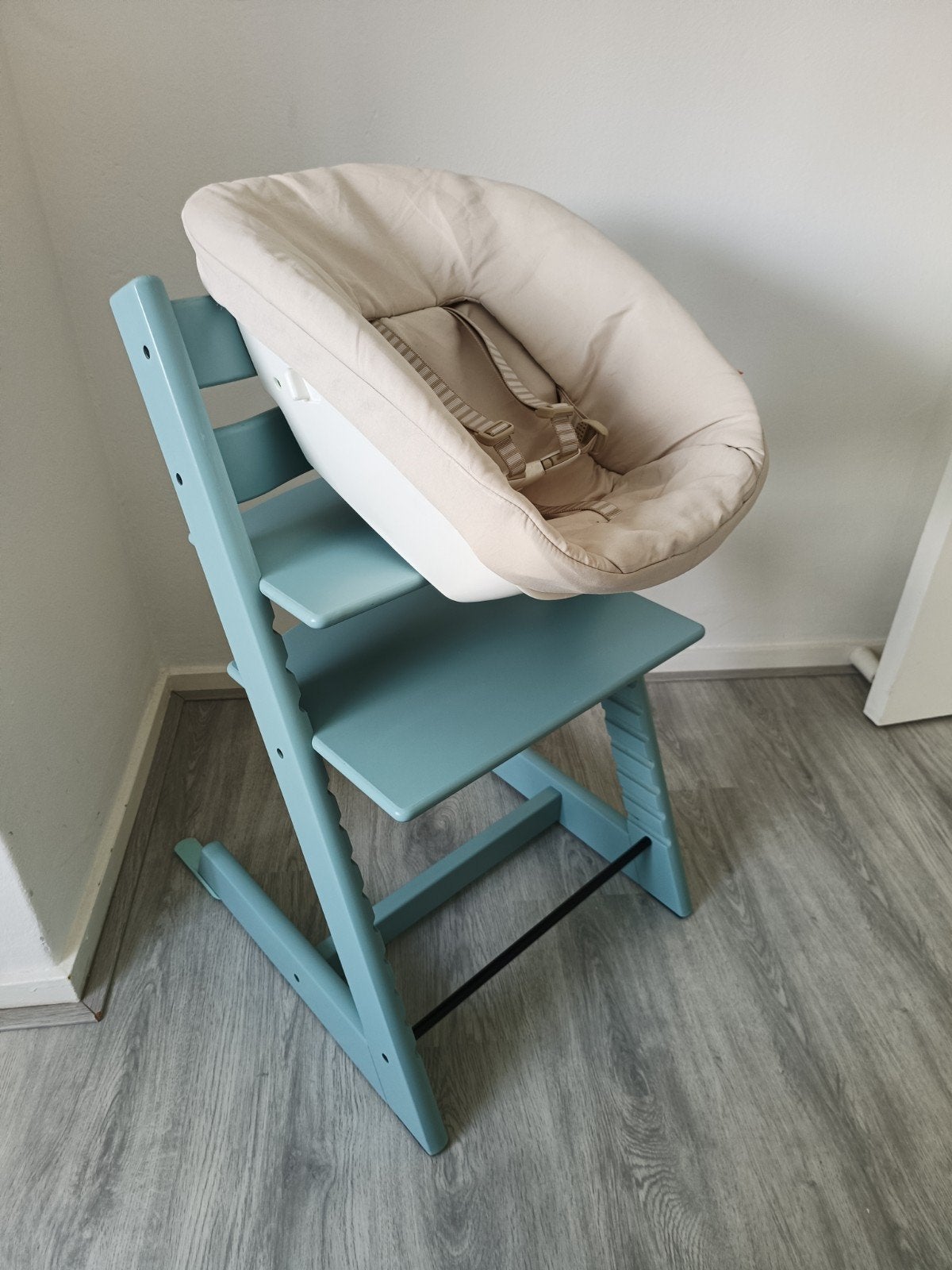 Foto 5 van Stokke Tripp Trapp aqua blue+babyset, 2 kussens, newbornset