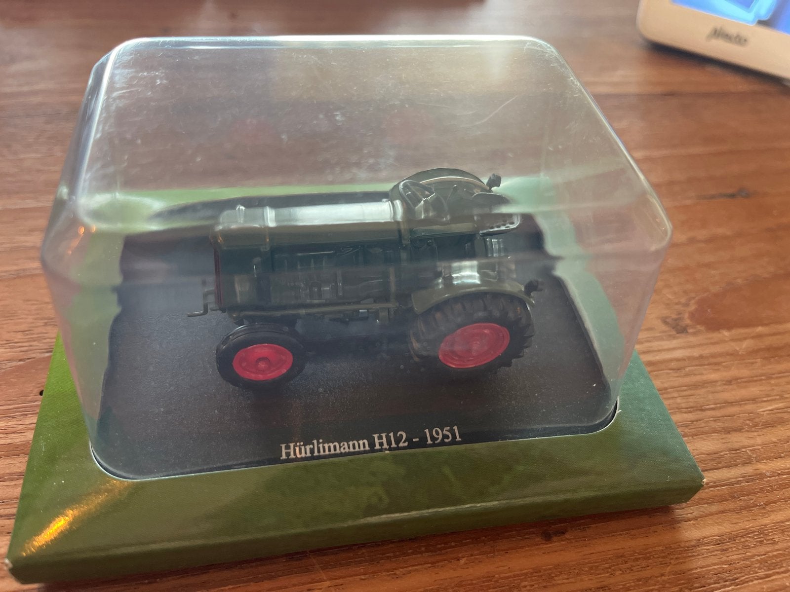 Hürlimann H12 - 1951 model tractor in vitrine, Ophalen of Verzenden, Zo goed als nieuw, Overige typen, Overige merken
