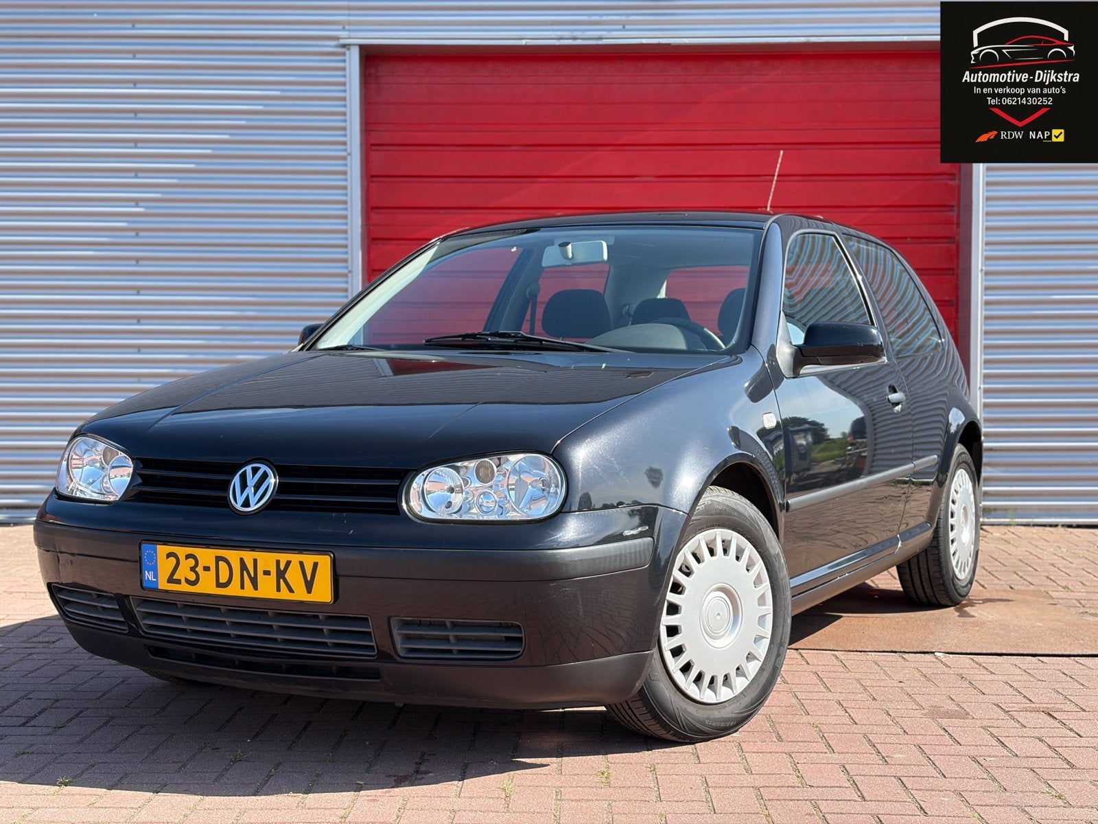Volkswagen Golf 2.0 Trendline /AUTOMAAT/ Airco/ Nieuwe Apk!!, Auto's, Stof, Zwart, 4 cilinders, 1984 cc