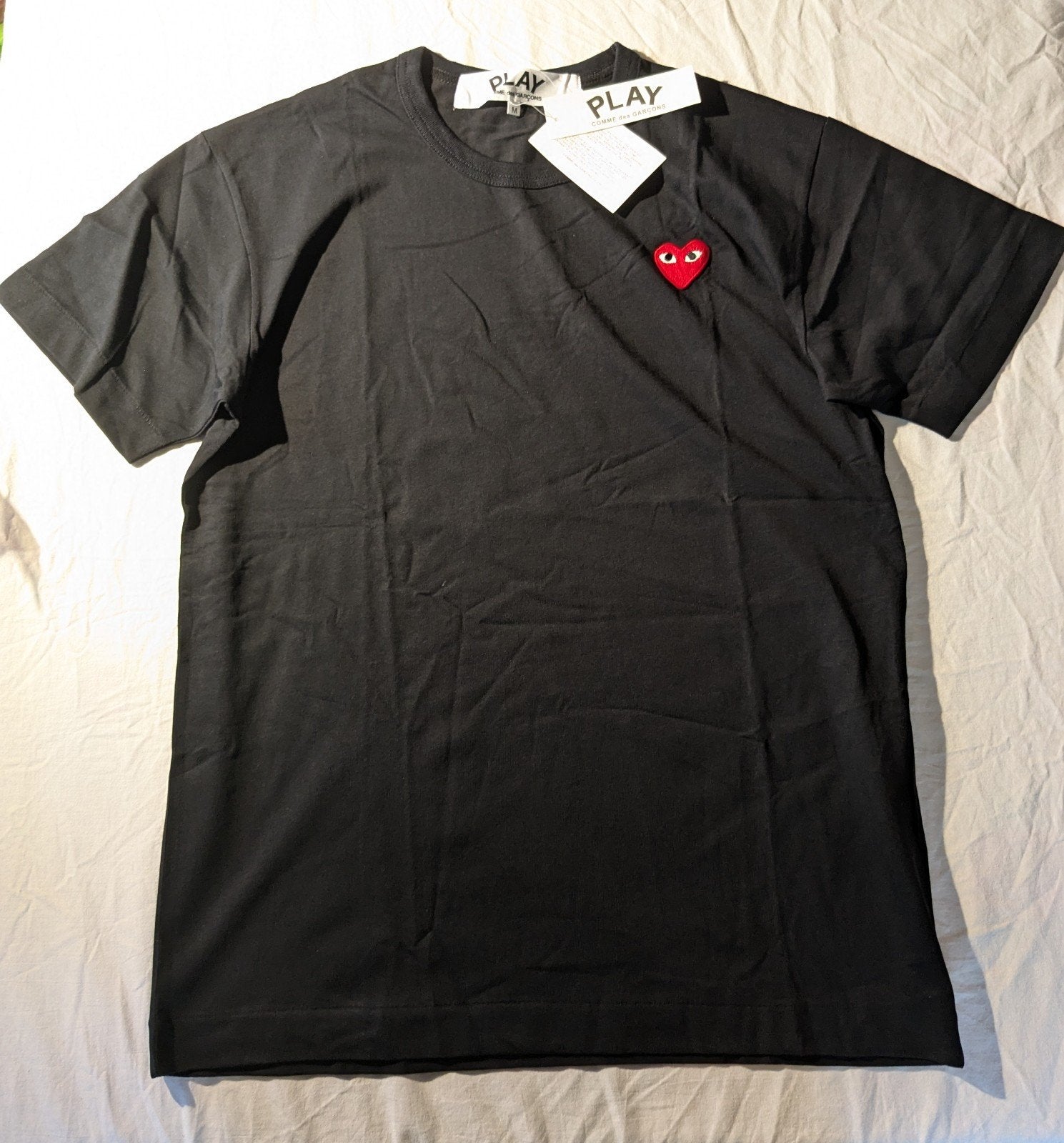 Comme des garçon T-Shirt - Nieuw met prijskaartje!, Maat 48/50 (M), Zwart, Nieuw, Ophalen of Verzenden