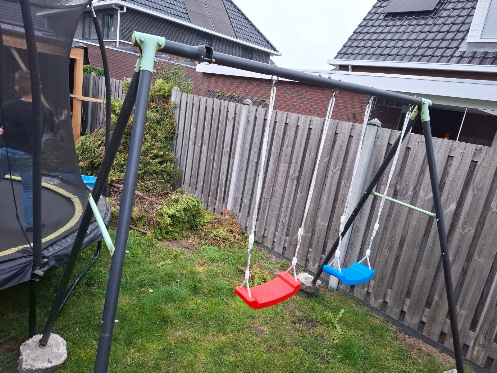 Schommelset met 2 schommels, Ophalen, Gebruikt, Schommel