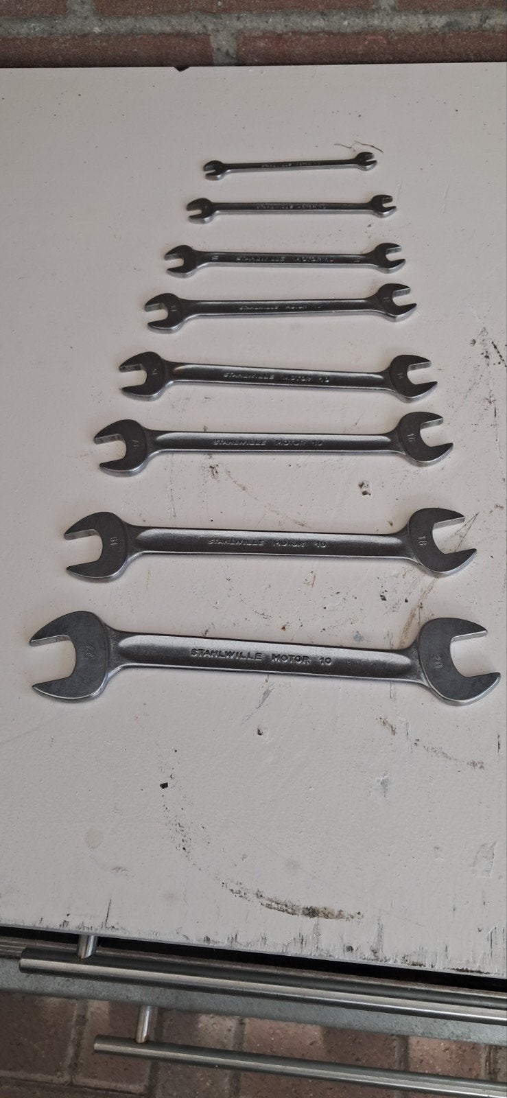 complete set Stahlwille steeksleutels, Doe-het-zelf en Verbouw, Ophalen of Verzenden, Zo goed als nieuw