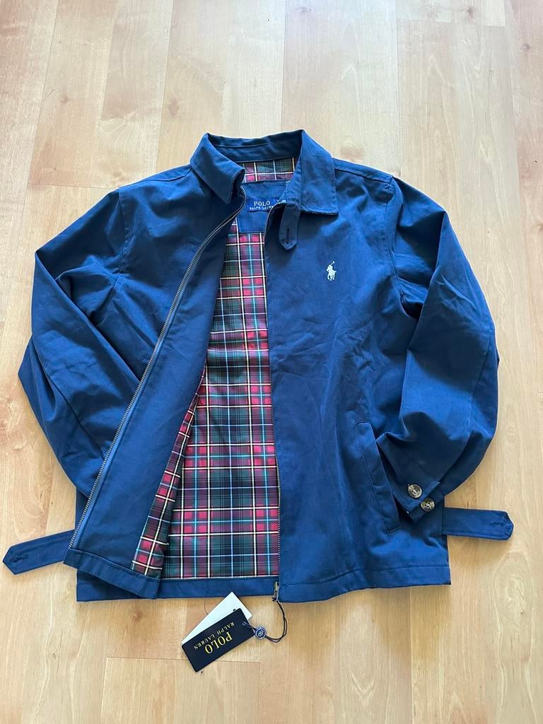 Ralph lauren harrington jacket, Verzenden, Nieuw, Maat 48/50 (M), Blauw