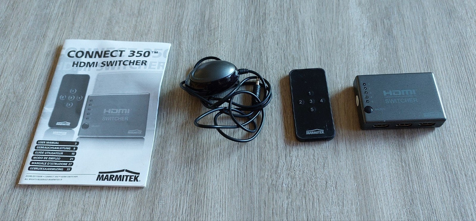 HDMI Switcher, Audio, Tv en Foto, Audiokabels en Televisiekabels, Ophalen of Verzenden, Zo goed als nieuw, Minder dan 2 meter