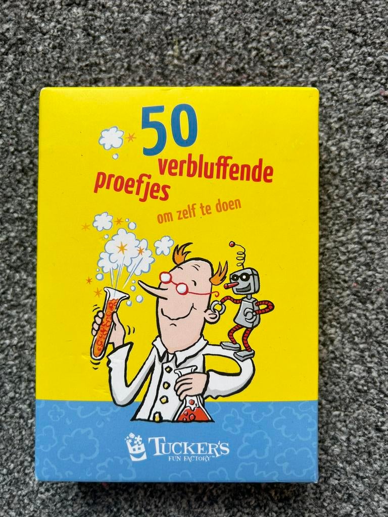 Nieuw: 50 verbluffende proefjes om zelf te doen, Ophalen of Verzenden, Nieuw
