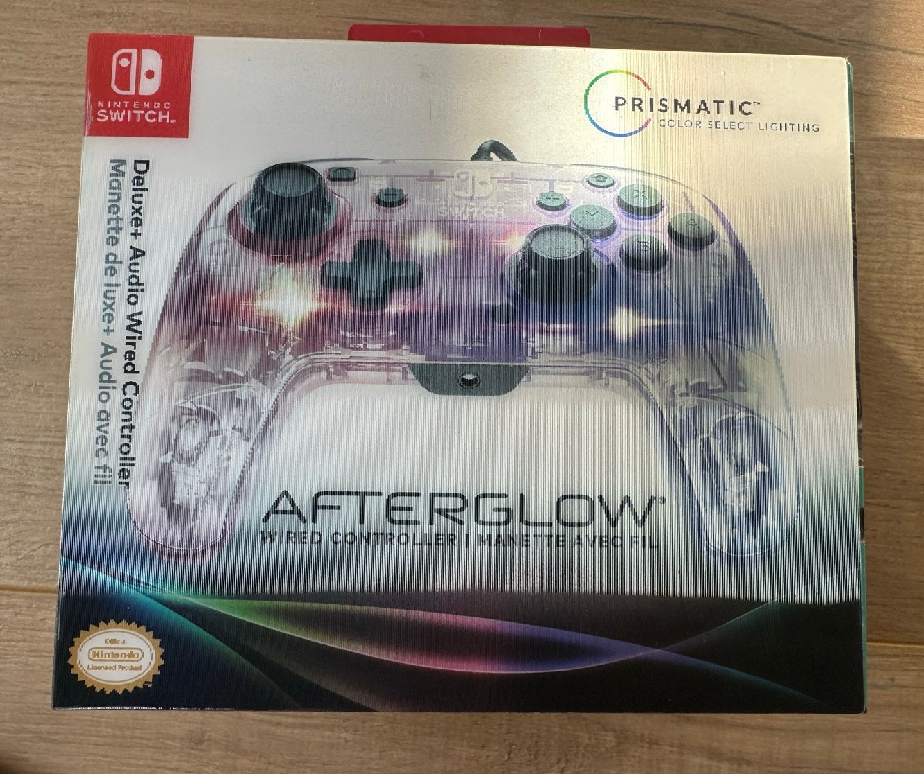 Afterglow Deluxe+ Audio Wired Controller voor Nintendo Switc, Ophalen of Verzenden, Nieuw, Switch, Overige controllers