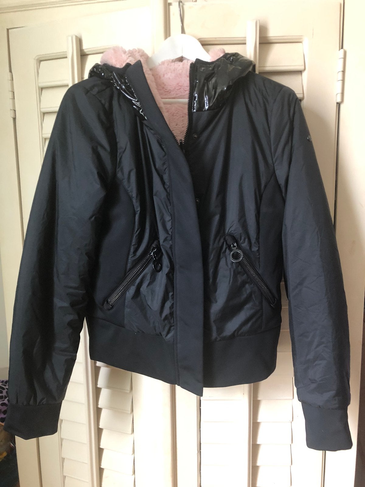Goldbergh reversible bomberjack valt als 36 38, Kleding | Dames, Ophalen of Verzenden, Zo goed als nieuw, Maat 36 (S), Zwart