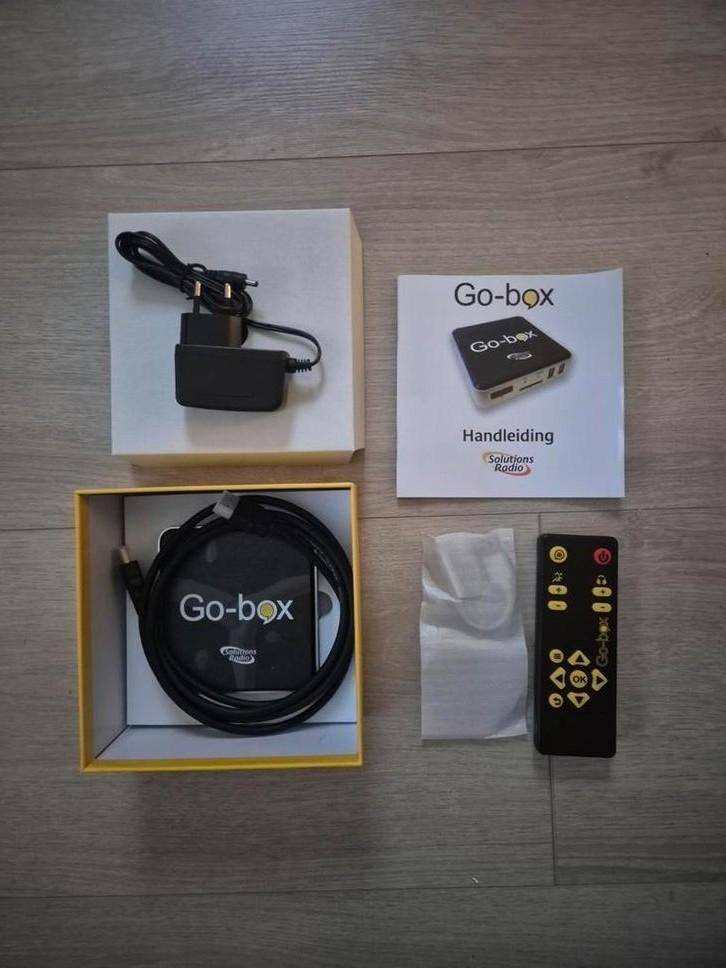 Go-box ondertiteling voorlezer, Diversen, Verpleegmiddelen, Ophalen of Verzenden