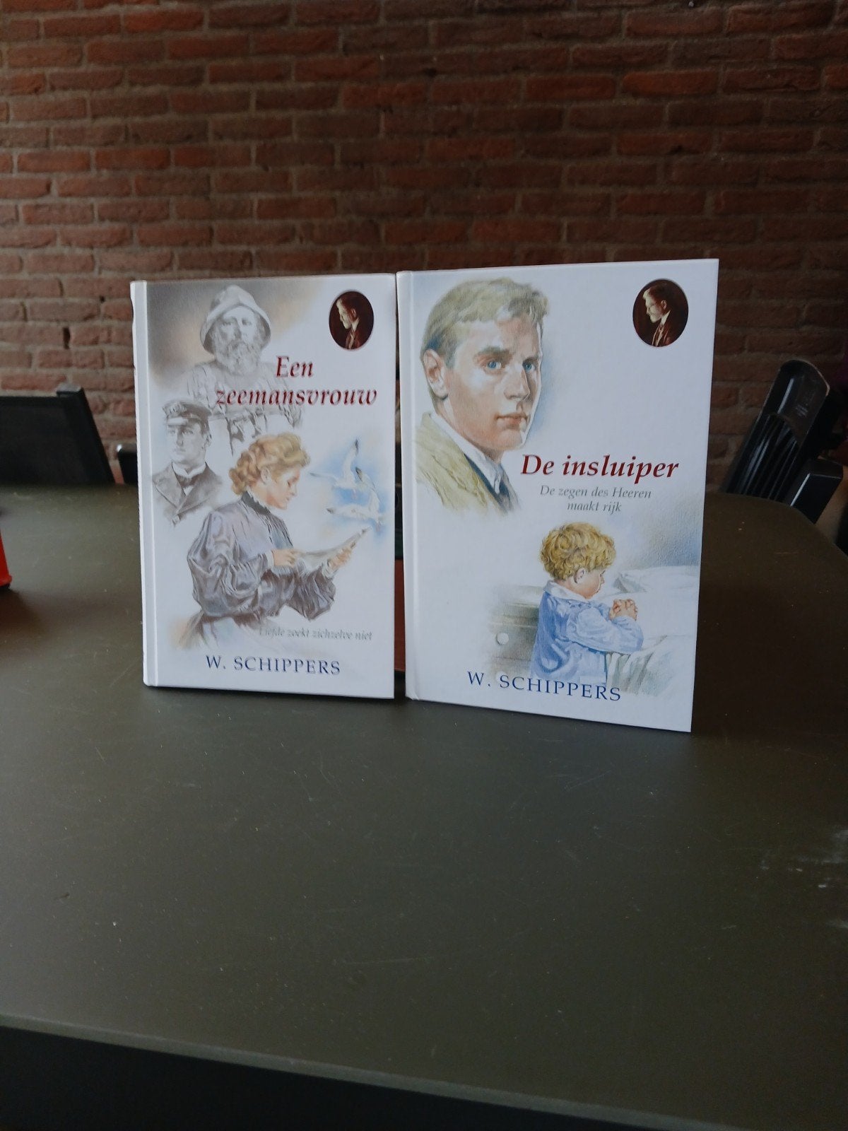 W. Schippers - Een zeemansvrouw & De insluiper (2 boeken), Ophalen of Verzenden, Zo goed als nieuw, W. Schippers, Christendom | Protestants