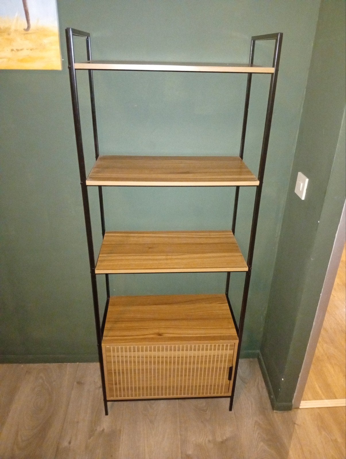 Moderne Action kast met planken en deurtje - ZGAN snel ophal, Met deur(en), 50 tot 100 cm, Zo goed als nieuw, Modern industrieel