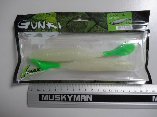 Kunstaas: Gunki Jungle 15 cm shads, Verzenden, Nieuw, Overige typen
