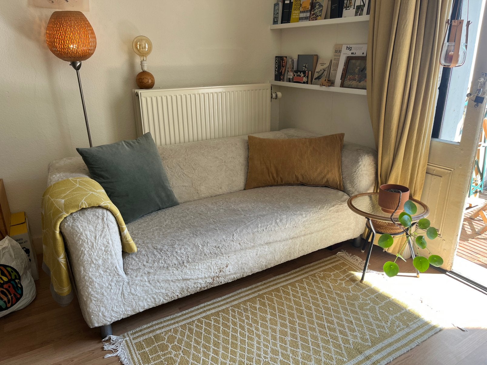 Klippan Ikea bank, Ophalen, 150 tot 200 cm, Tweepersoons, 75 tot 100 cm